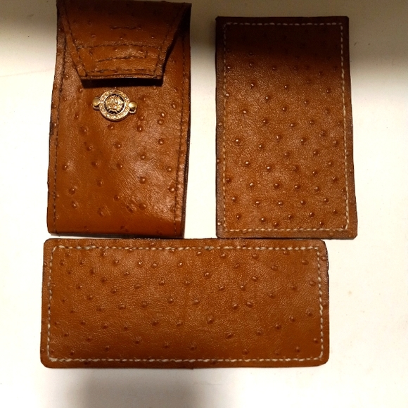 Ostrich Cellphone caseid walletbill fold